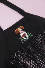 Load image into Gallery viewer, Spaniel Mesh Bag - Black
