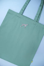 Load image into Gallery viewer, Greyhound Tote Bag - Turquoise
