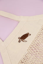 Load image into Gallery viewer, Sea Turtle Mesh Bag - Natural
