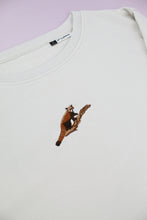 Load image into Gallery viewer, Unisex Red Panda Sweatshirt - Off White