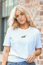 Load image into Gallery viewer, Unisex Dachshund T-Shirt - White
