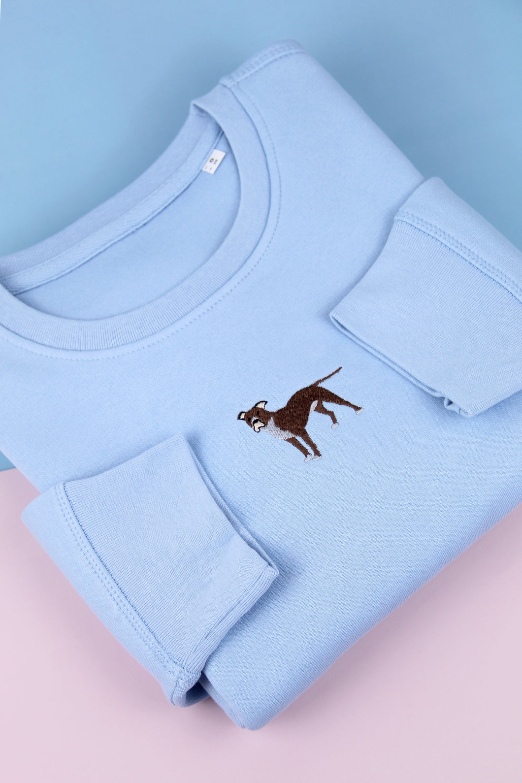 Staffie Sweatshirt - Sky Blue