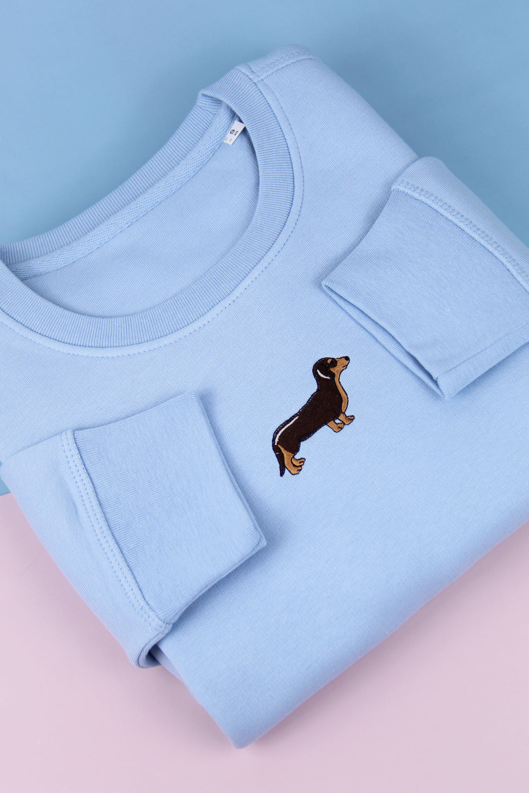 Dachshund Sweatshirt - Sky Blue