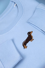 Load image into Gallery viewer, Dachshund Sweatshirt - Sky Blue
