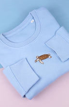 Load image into Gallery viewer, Sea Turtle Sweatshirt - Sky Blue
