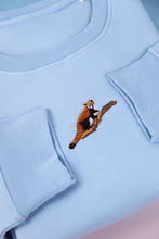 Load image into Gallery viewer, Red Panda Sweatshirt - Sky Blue
