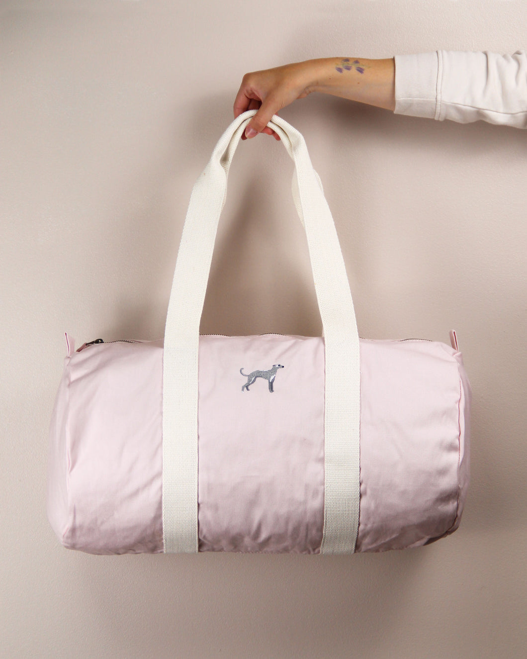 Greyhound Barrel Bag - Pink