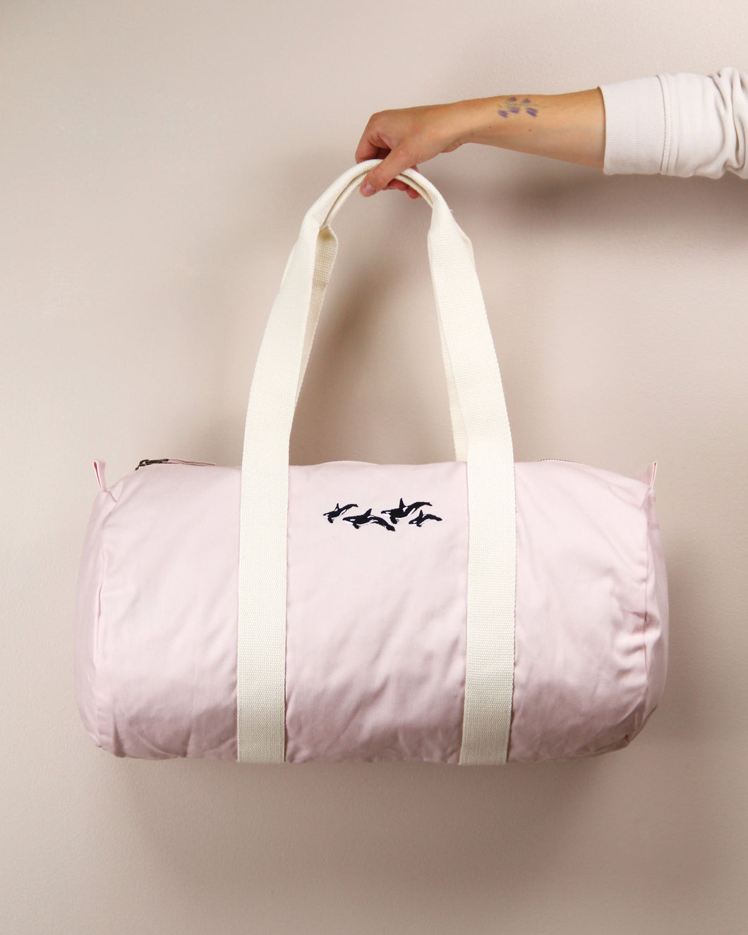 Orca Pod Barrel Bag - Pink