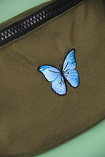 Load image into Gallery viewer, Rainforest Butterfly Waist Bag - Khaki
