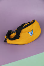 Load image into Gallery viewer, Rainforest Butterfly Waist Bag - Mustard
