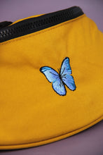 Load image into Gallery viewer, Rainforest Butterfly Waist Bag - Mustard
