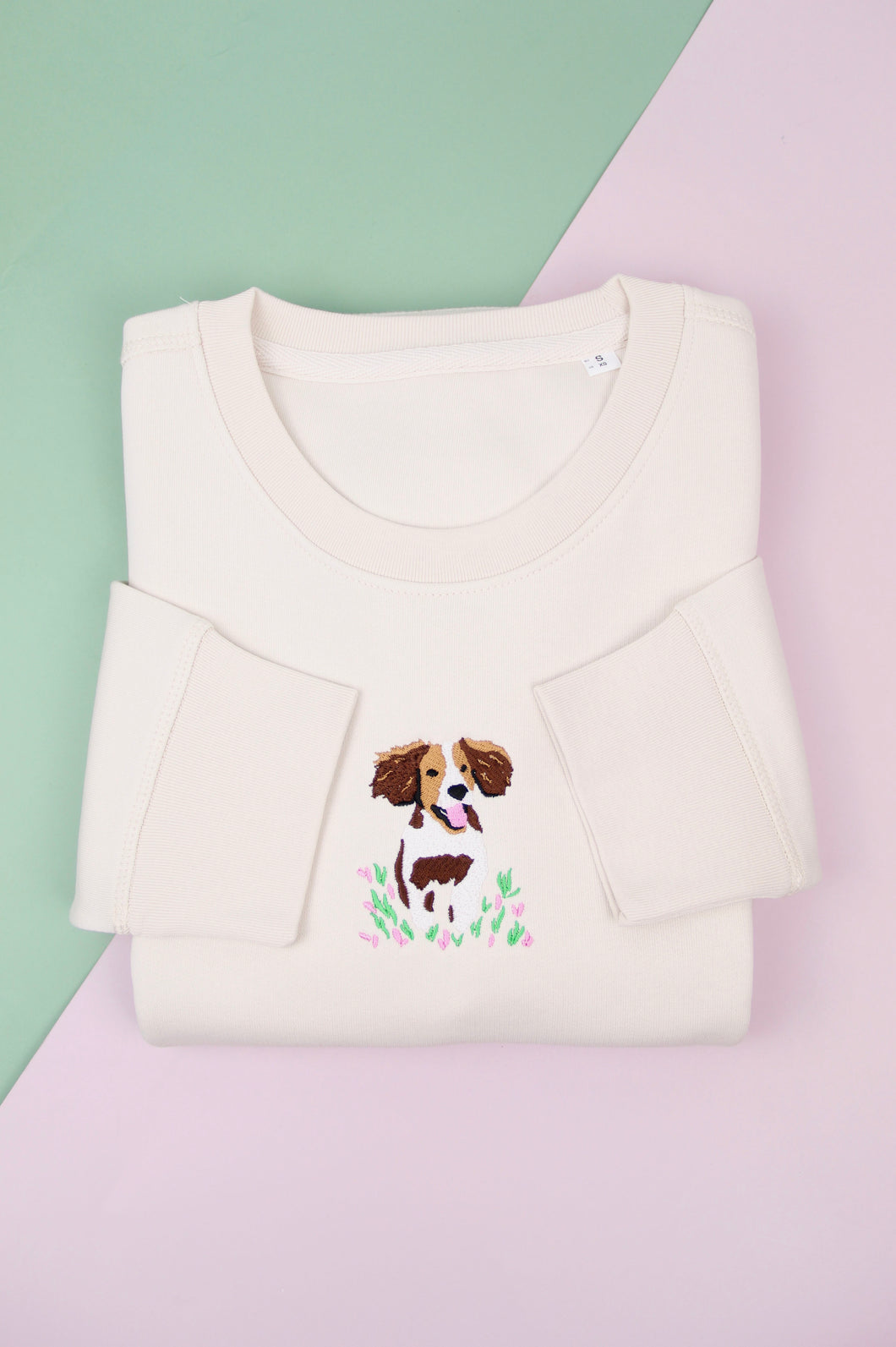 Spaniel Sweatshirt - Off White