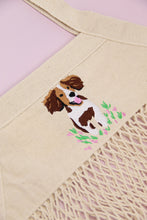 Load image into Gallery viewer, Spaniel Mesh Bag - Natural
