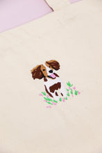 Load image into Gallery viewer, Spaniel Tote Bag - Natural
