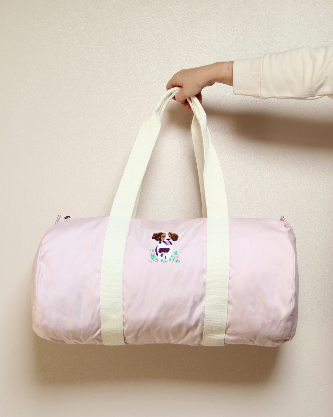 Spaniel Barrel Bag - Pink