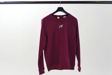 Load image into Gallery viewer, Women&#39;s Greyhound Sweatshirt - Burgundy
