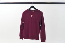 Load image into Gallery viewer, Unisex Sea Turtle Sweatshirt - Burgundy

