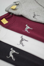 Load image into Gallery viewer, Men&#39;s Greyhound Sweatshirt - Burgundy

