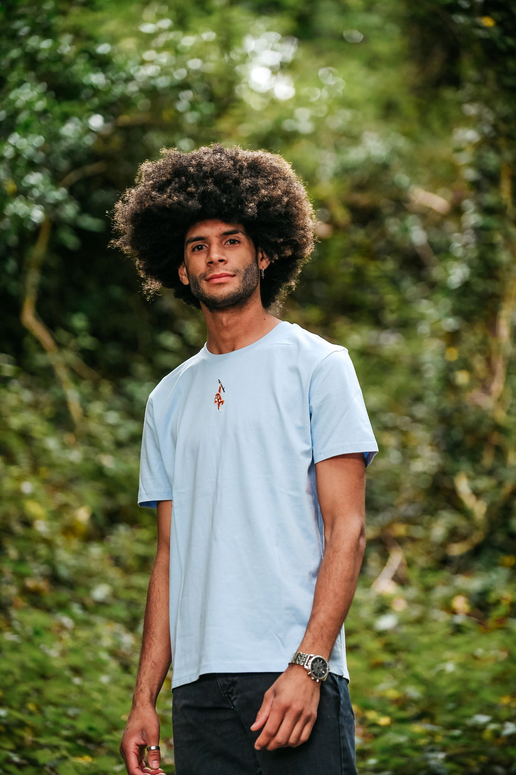 Men's Orangutan T-Shirt - Blue