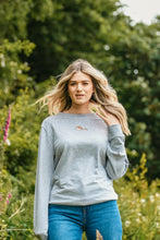 Load image into Gallery viewer, Women&#39;s Hedgehog Sweatshirt - Grey
