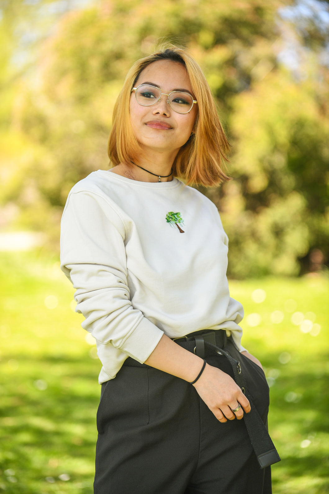 Women's Tree Sweatshirt - Off White
