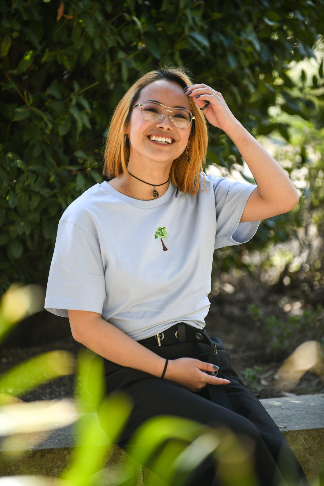 Women's Tree T-Shirt - Blue