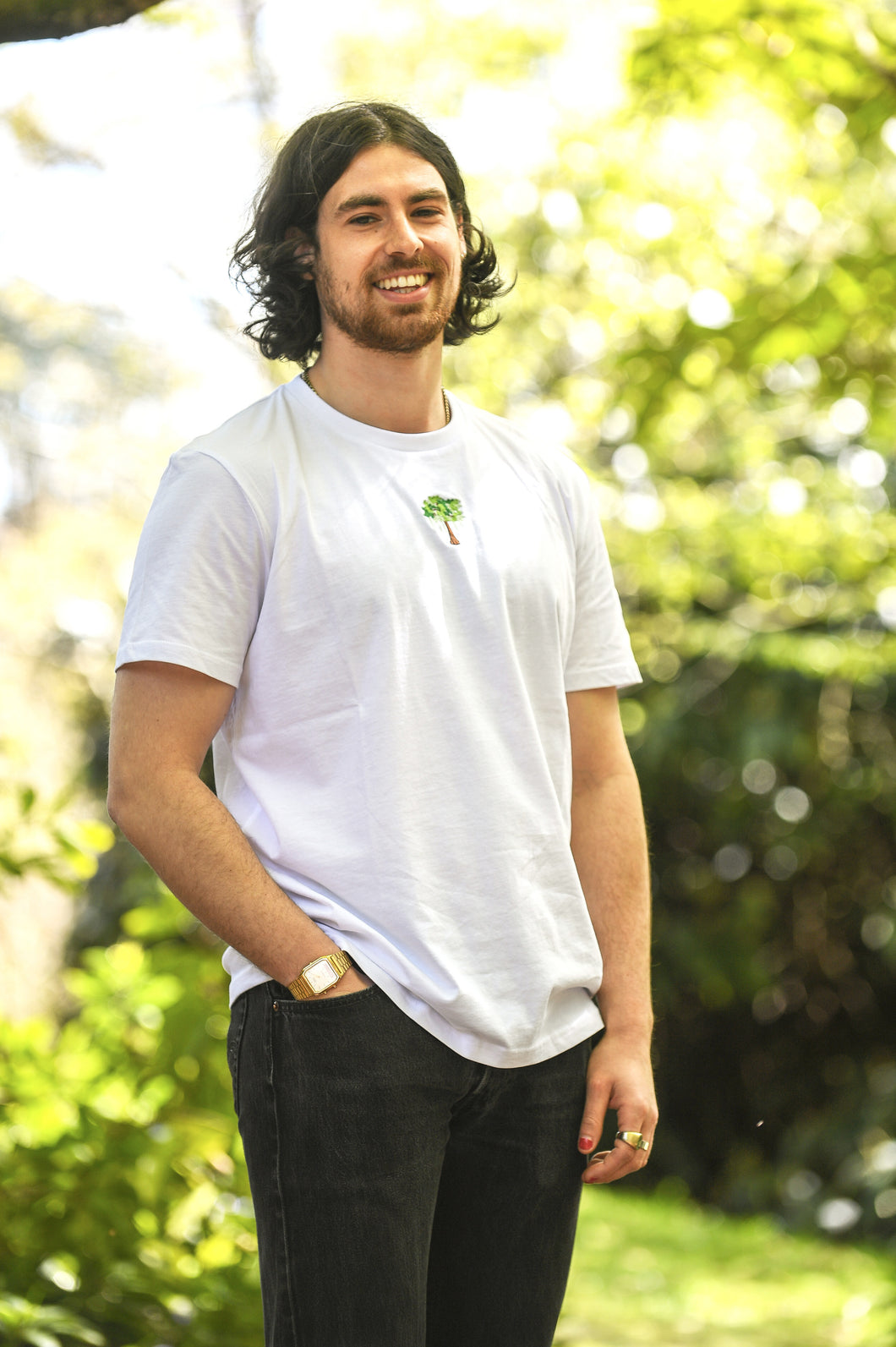 Unisex Tree T-Shirt - White