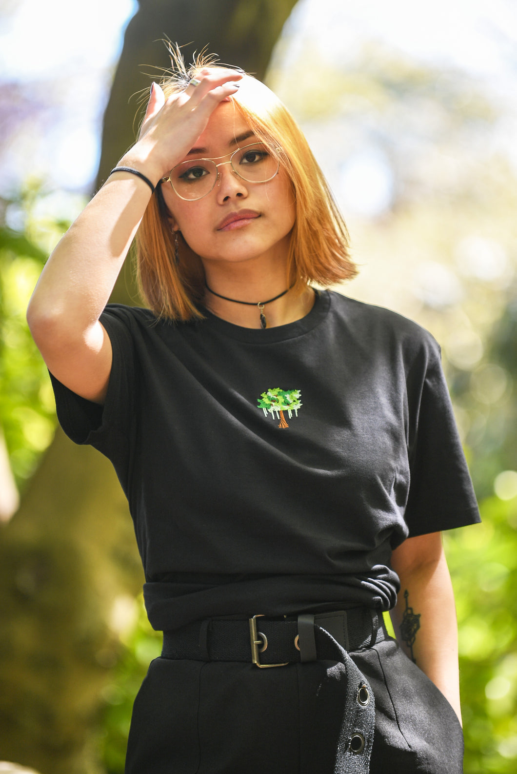 Women's Tree T-Shirt - Black