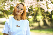Load image into Gallery viewer, Women&#39;s Hedgehog T-Shirt - White
