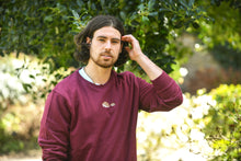 Load image into Gallery viewer, Men&#39;s Hedgehog Sweatshirt - Burgundy
