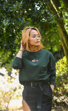 Load image into Gallery viewer, Women&#39;s Hedgehog Sweatshirt - Green
