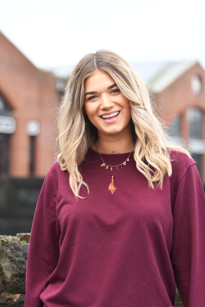 Unisex Orangutan Sweatshirt - Burgundy