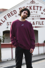 Load image into Gallery viewer, Men&#39;s Greyhound Sweatshirt - Burgundy
