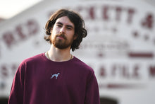 Load image into Gallery viewer, Men&#39;s Greyhound Sweatshirt - Burgundy
