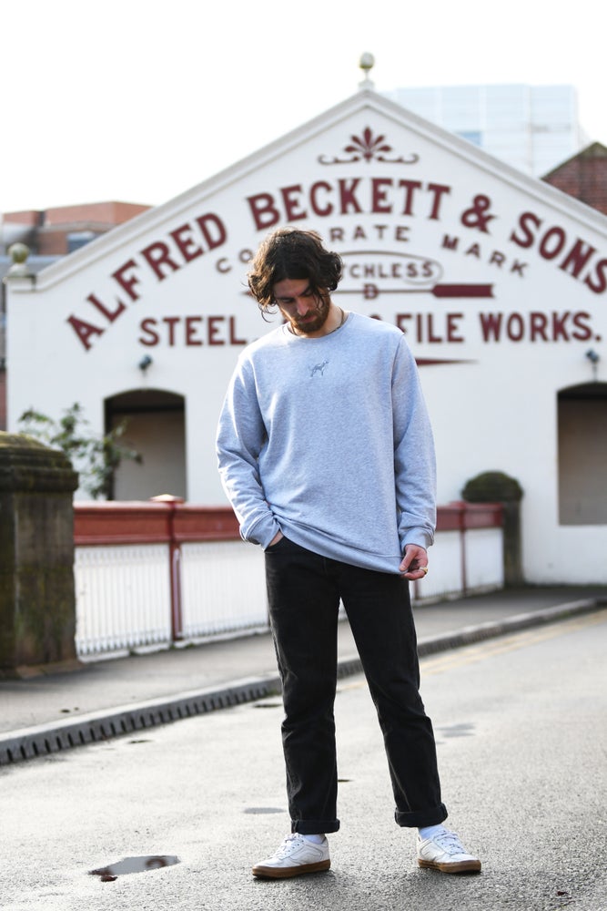 Unisex Greyhound Sweatshirt - Grey
