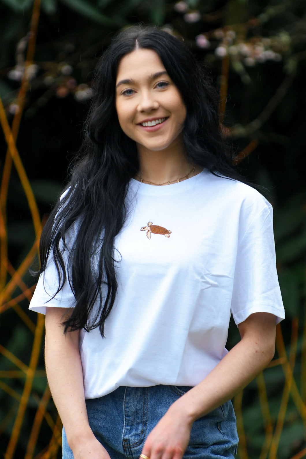 Women's Sea Turtle T-Shirt - White