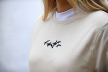 Load image into Gallery viewer, Women&#39;s Orca Pod Sweatshirt - Off White
