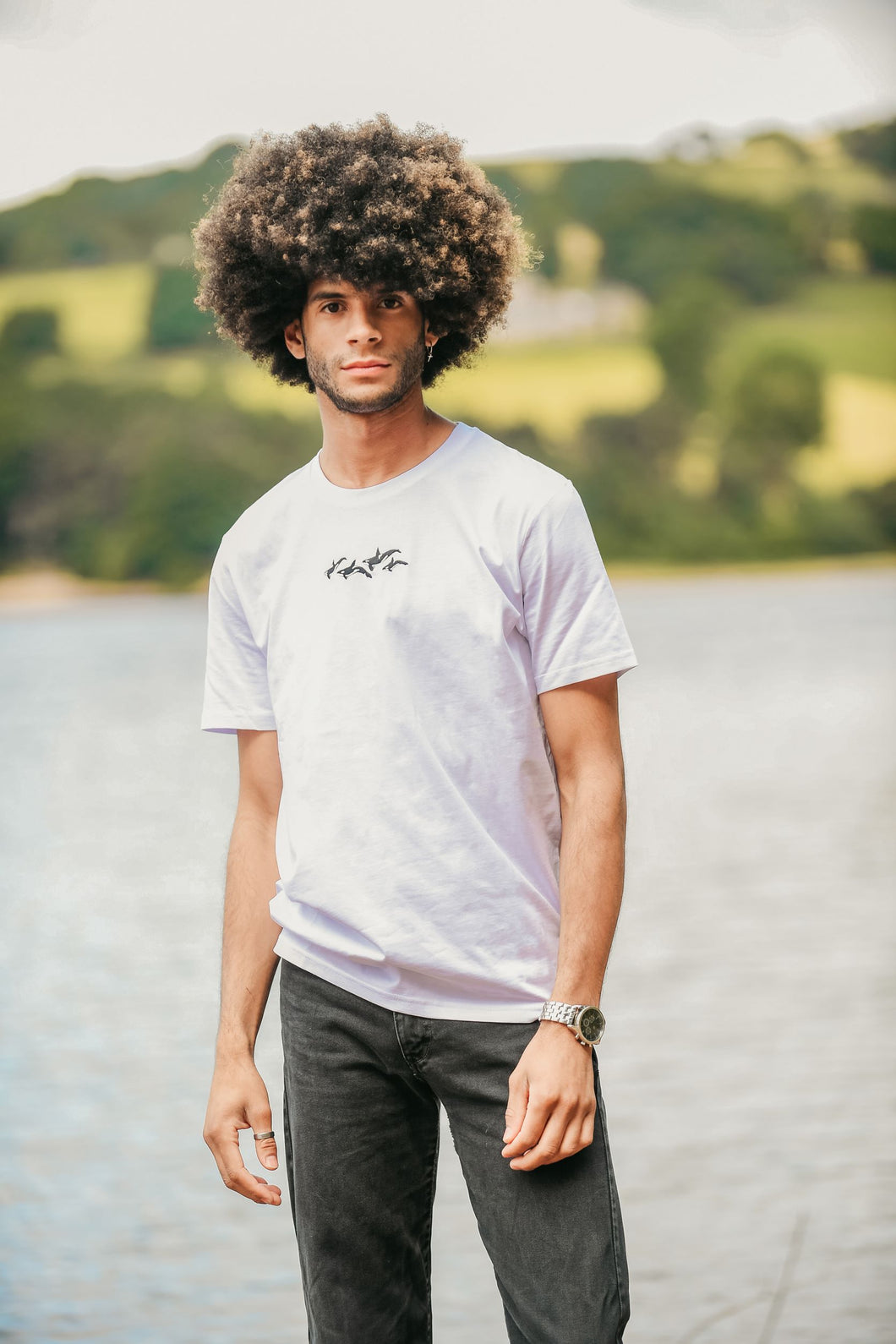 Men's Orca Pod T-Shirt - White