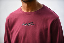 Load image into Gallery viewer, Men&#39;s Orca Pod Sweatshirt - Burgundy
