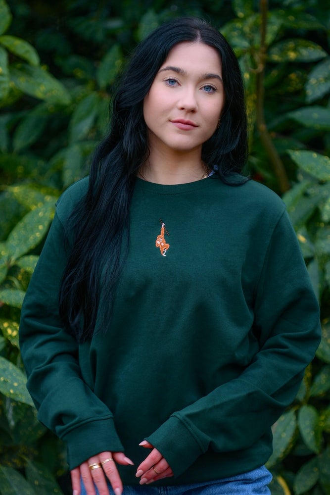 Women's Orangutan Sweatshirt - Green