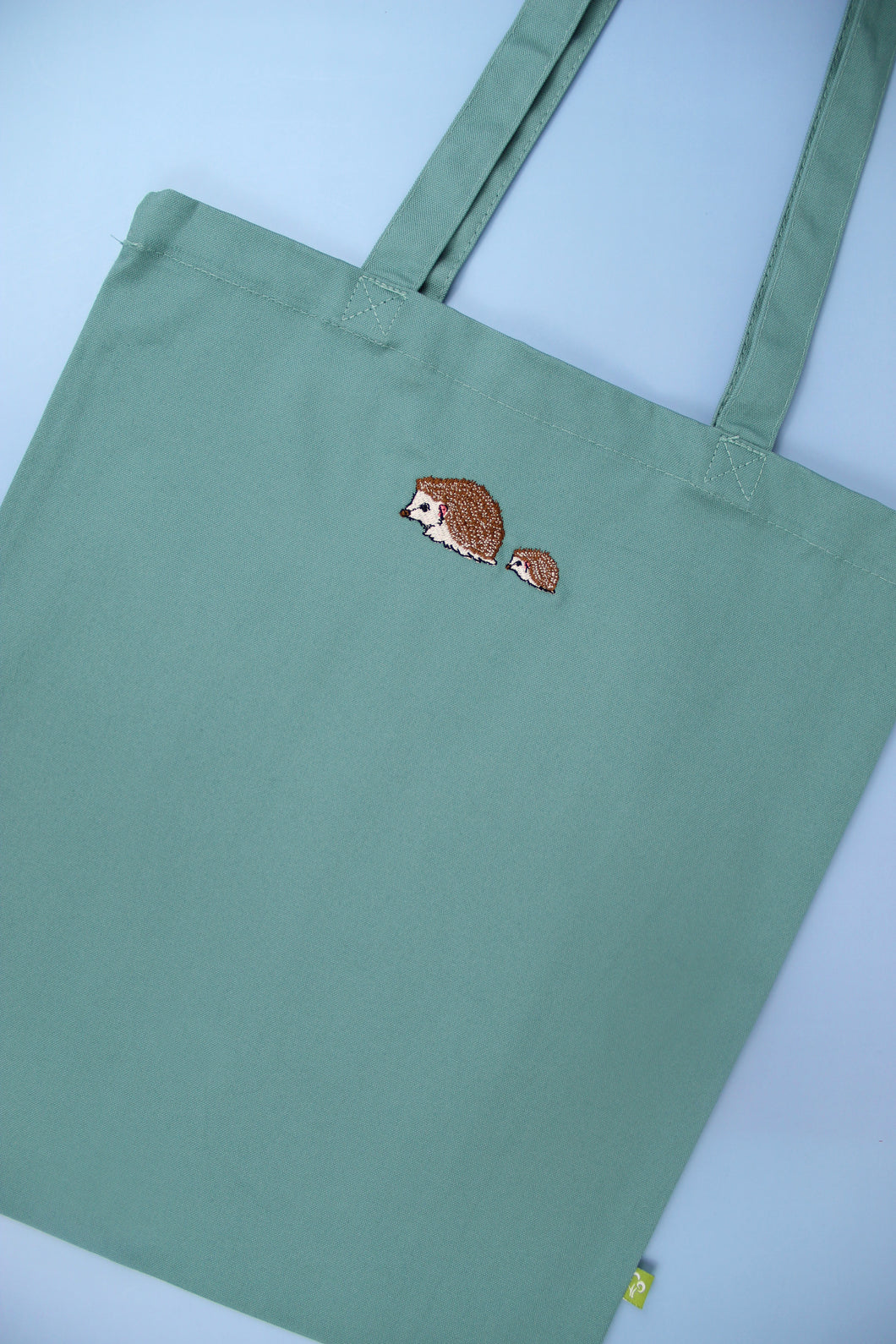 Hedgehog Tote Bag - Turquoise