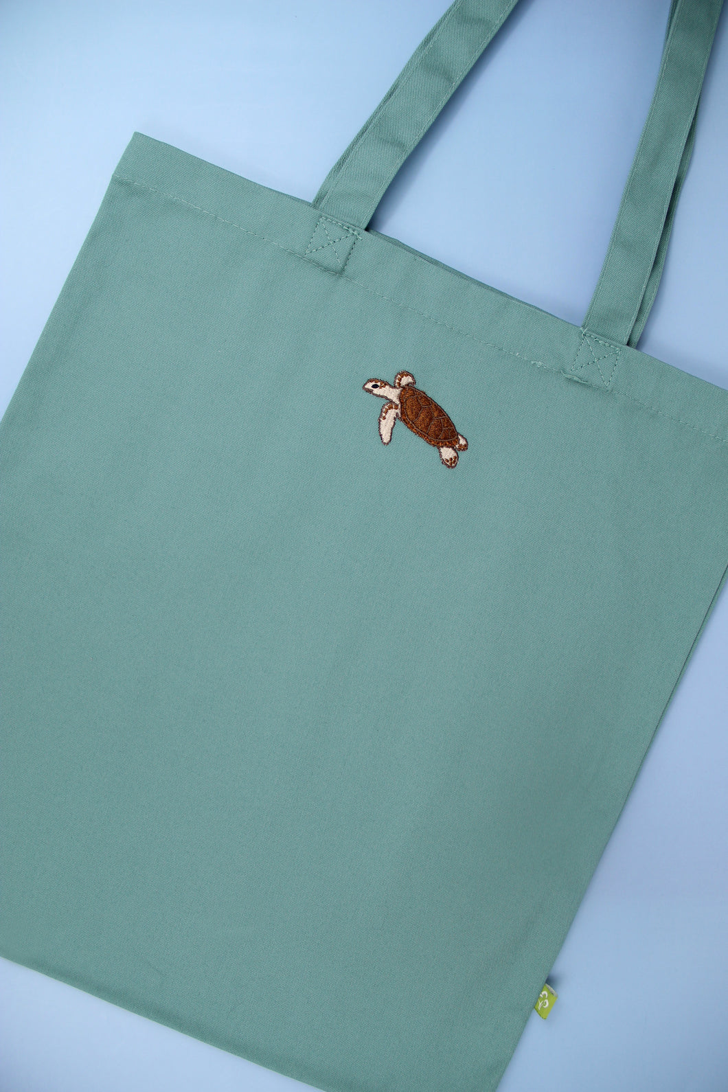 Sea Turtle Tote Bag - Turquoise