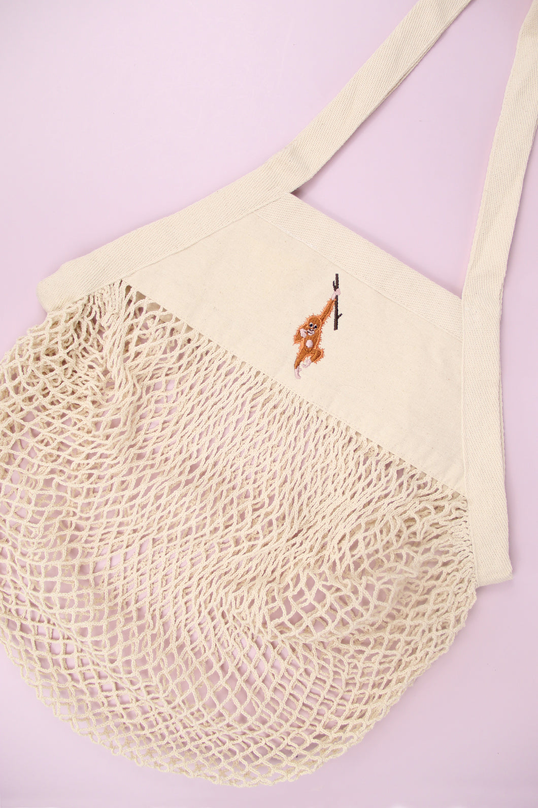Orangutan Mesh Bag - Natural