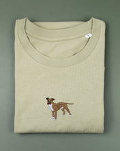 Load image into Gallery viewer, Unisex Staffie T-Shirt - Sage
