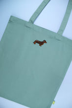 Load image into Gallery viewer, Dachshund Tote Bag - Turquoise

