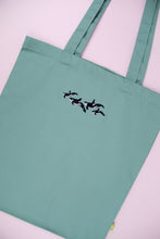 Load image into Gallery viewer, Orca Pod Tote Bag - Turquoise
