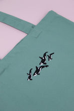 Load image into Gallery viewer, Orca Pod Tote Bag - Turquoise
