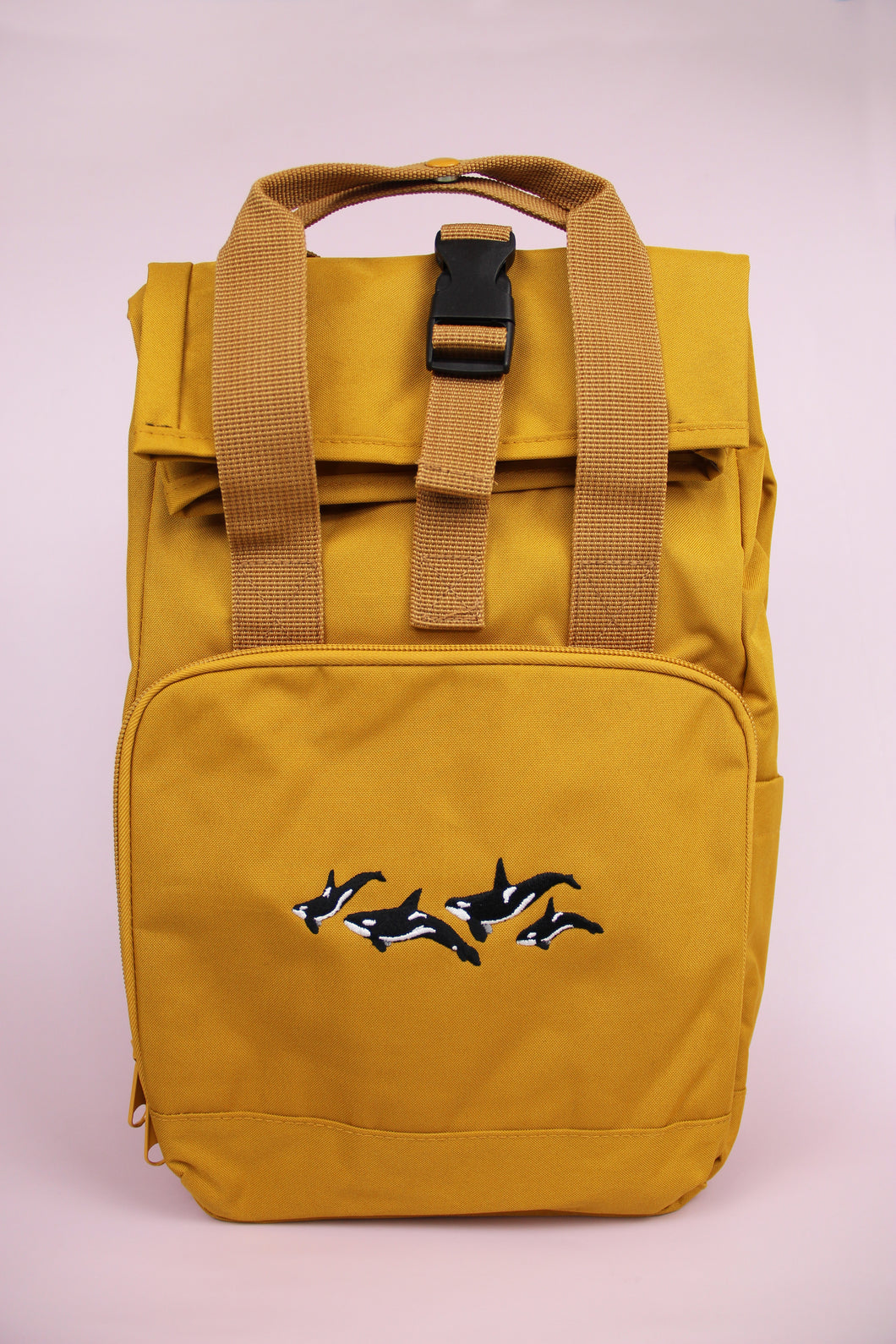 Orca Pod Recycled Backpack - Mustard
