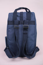 Load image into Gallery viewer, Dachshund Recycled Backpack - Navy
