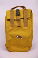 Load image into Gallery viewer, Sea Turtle Recycled Backpack - Mustard
